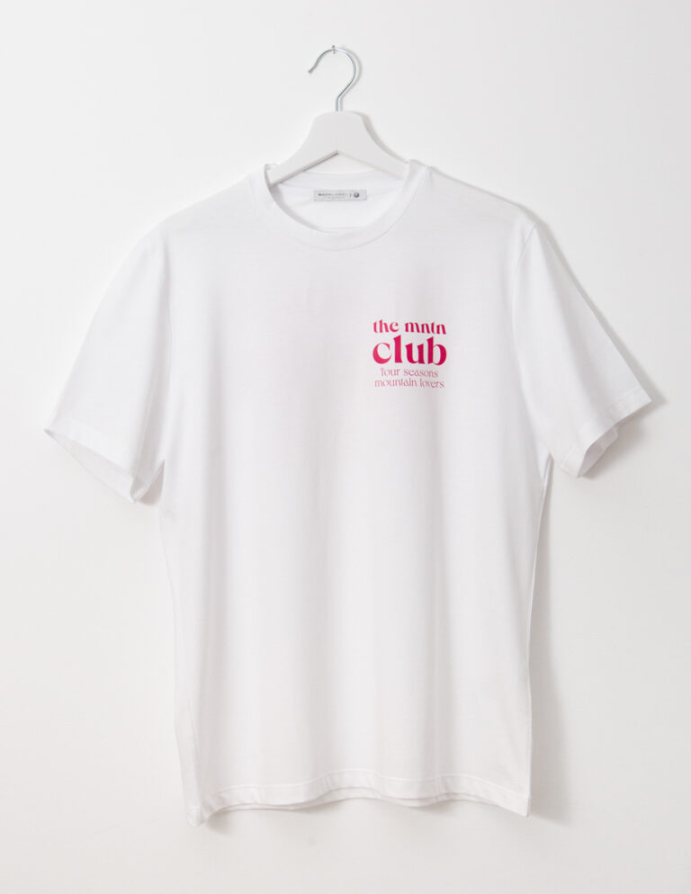 mntn journal pink t-shirt