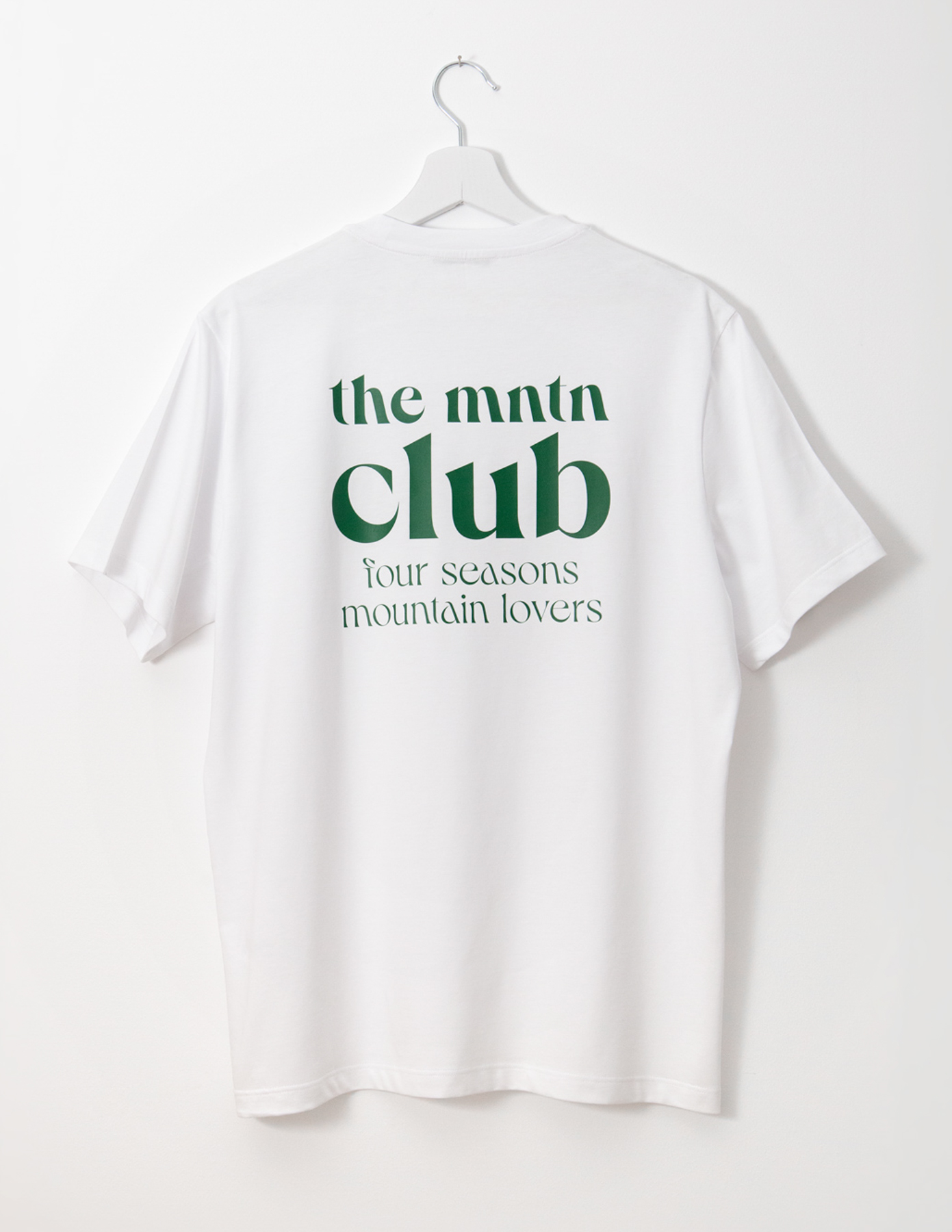 mntn journal green t-shirt